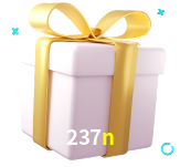 Receba seus bônus de boas-vindas no 237n